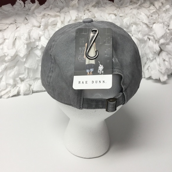 RAE DUNN PROUD Hat Adjustable Baseball Cap Gray NEW #2 Rainbow Letters - Picture 4 of 6